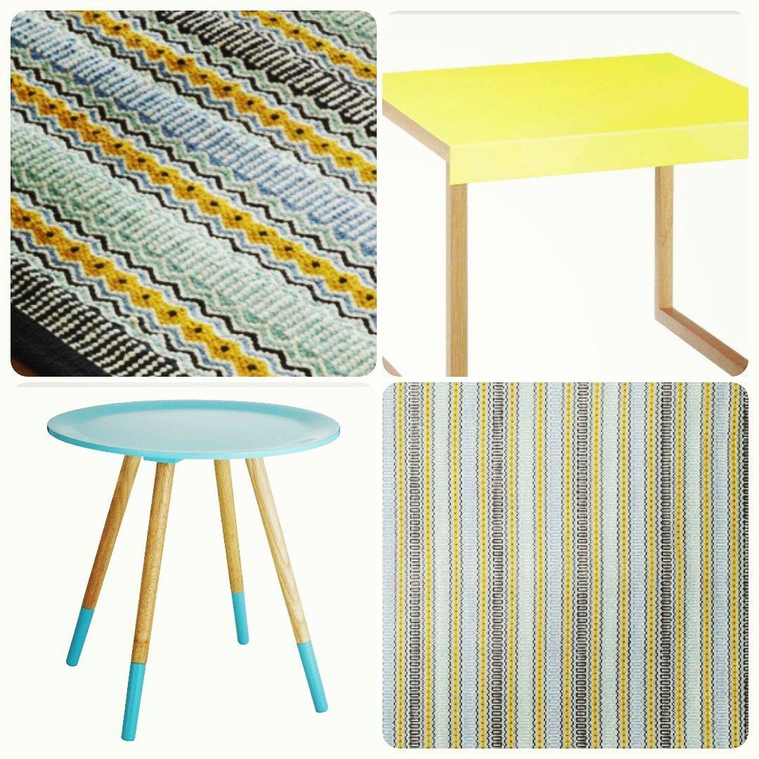 Working out the living room colour scheme for Project Moore Park... Lemon and turquoise? 💙💛 Inspiration <a href="/habitatuk/">HabitatUK</a>