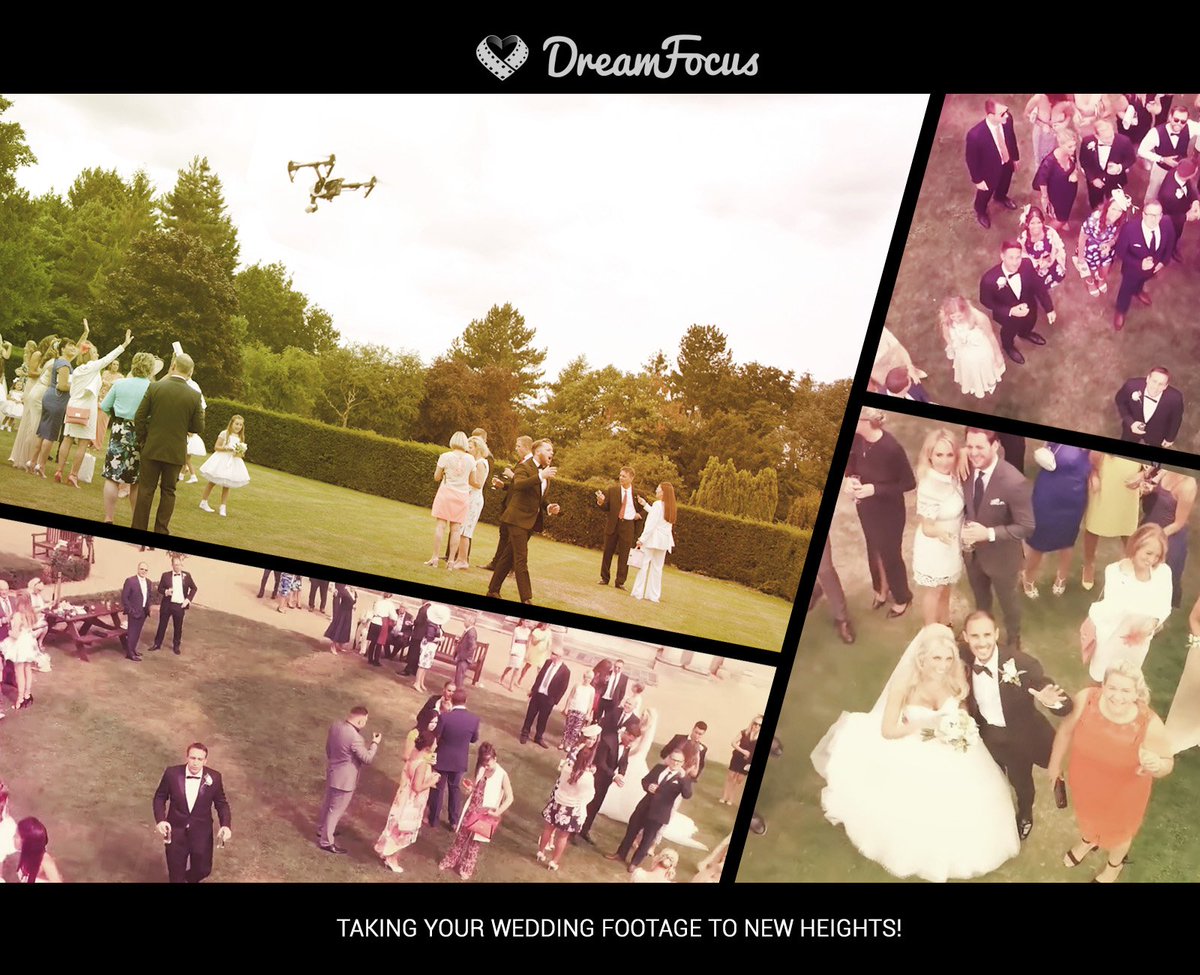 A whole new perspective on your big day!