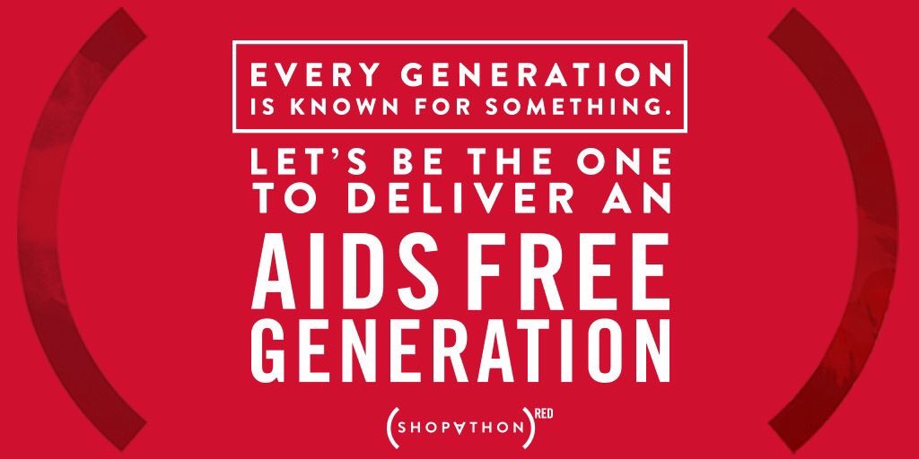 strombo's tweet photo. Today is #WorldAIDSDay @GatesFoundation is matching EACH dollar raised when you shop (RED): https://t.co/PHpQbX5XeT https://t.co/3g81zbFDd2
