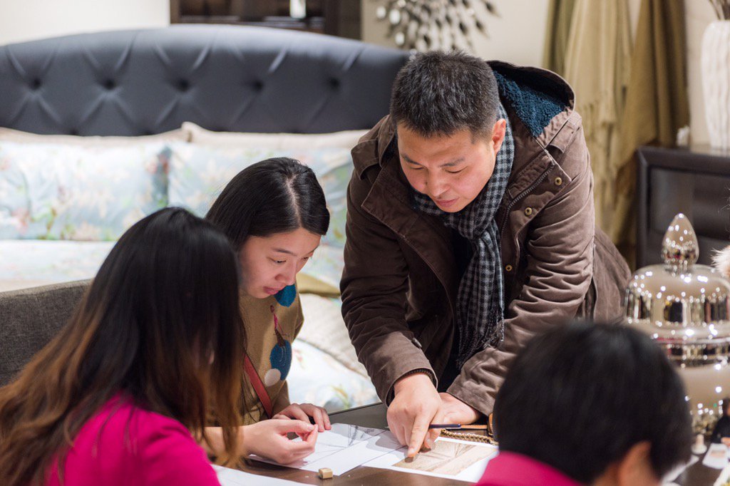 AFHSChina's tweet image. "Sketch from Scratch" event at Ashley Homestore Shanghai. Make each day a masterpiece!