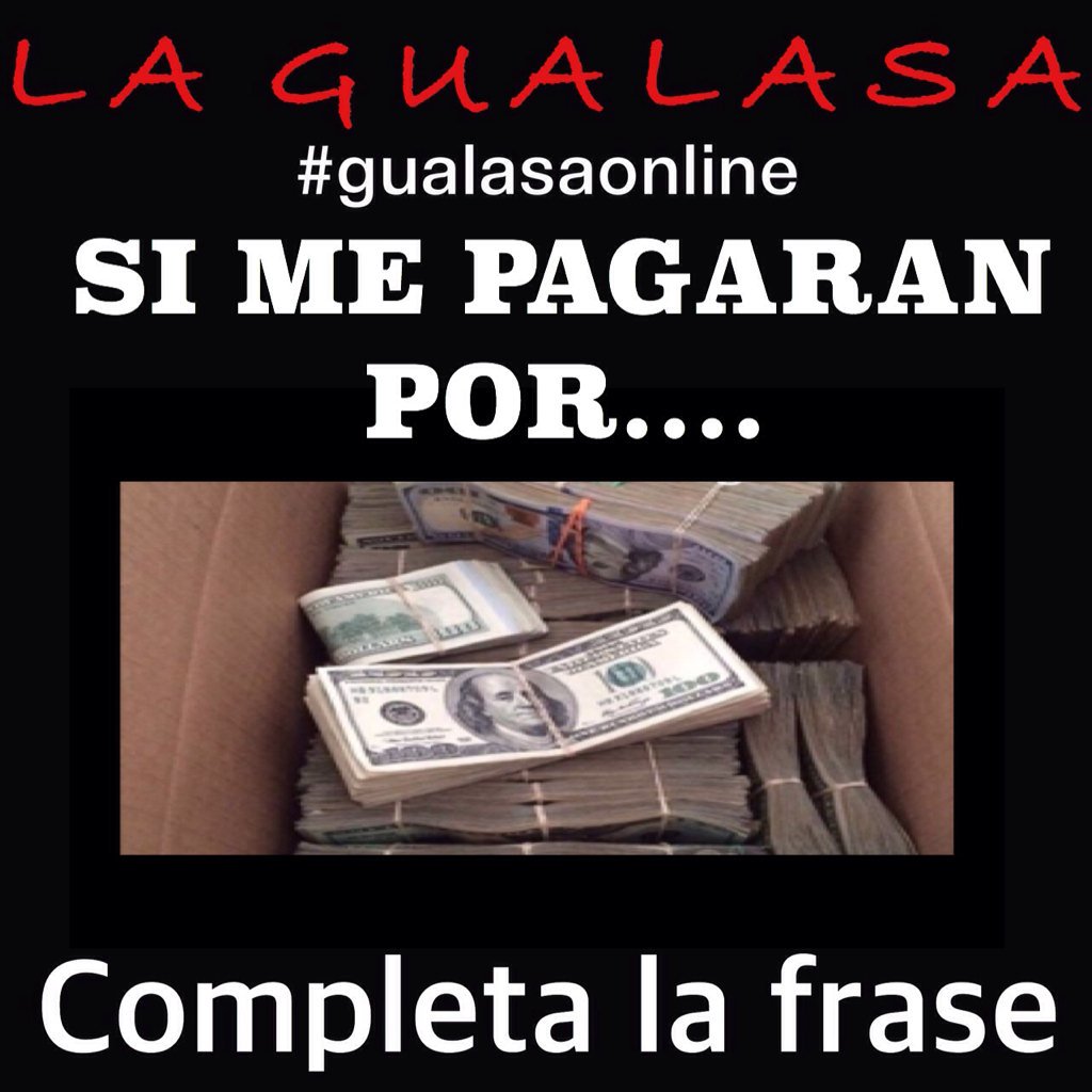 Comenta hoy #GualasaOnline 👇