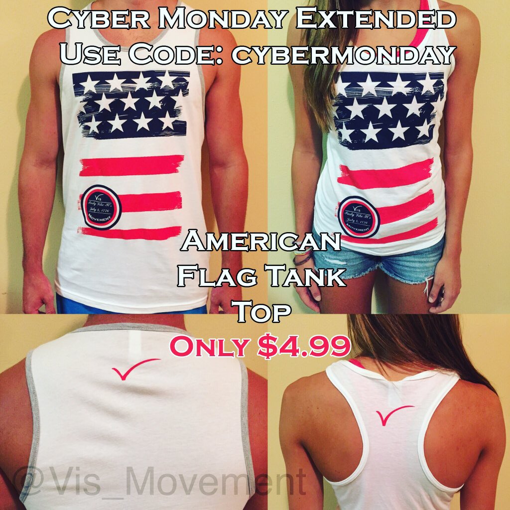 VisUniversity's tweet photo. Where else can you show American pride for $4.99? #VisMovement https://t.co/vKXvADP57v
