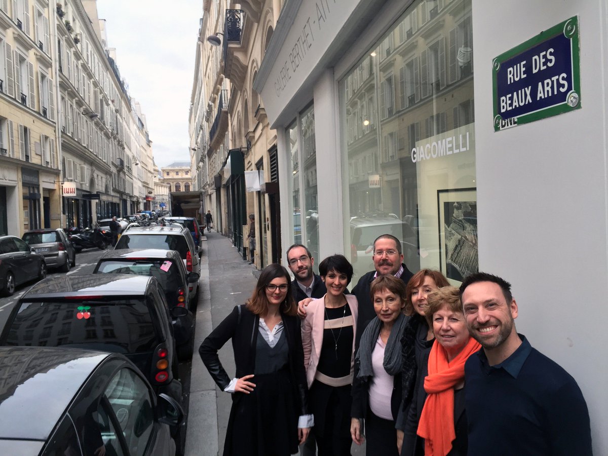 L'équipe du Jeudi des Beaux-Arts vous accueille cette semaine ! (malheureusement pas au complet sur cette photo)