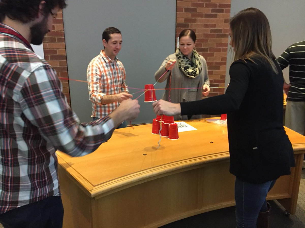 Teachers collaborating and being resilient  <a href="/SCDSB_Schools/">Simcoe County District School Board</a> #resilient #grit #teamwork
