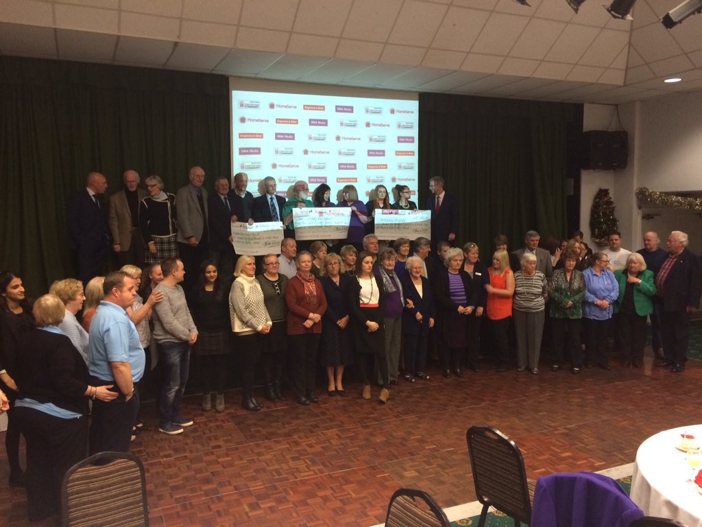 MNAmedia's tweet photo. All today's #cashforyourcommunity winners @HomeServeUK @ExpressandStar @WFCOfficial #Congratulations https://t.co/WAA9W28EXL
