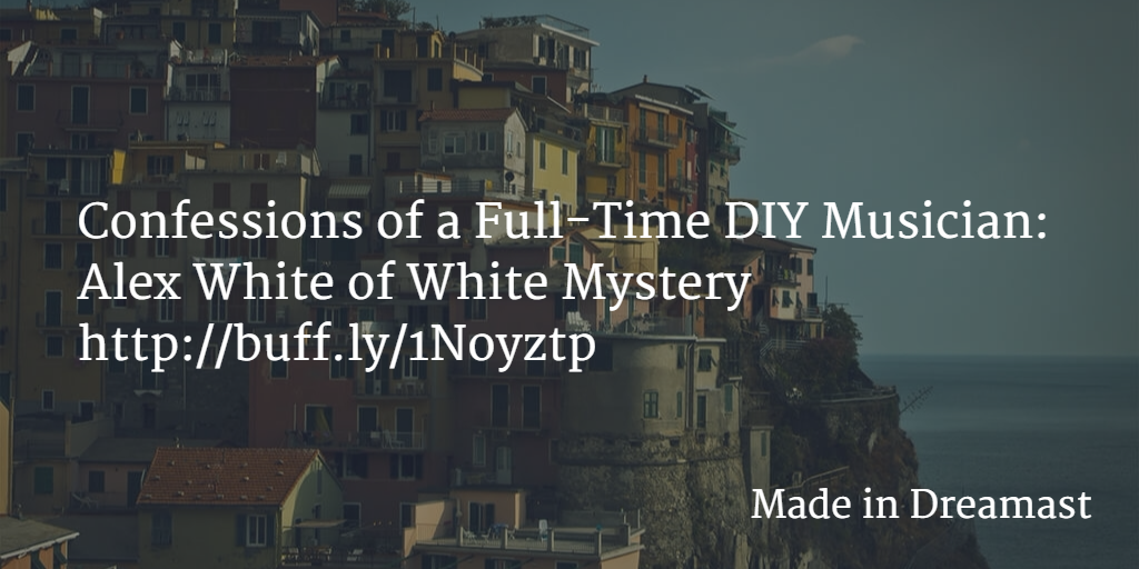 Dreamastdotcom's tweet photo. Confessions of a Full-Time DIY Musician: Alex White of White Mystery https://t.co/4V2zpRLQyY https://t.co/hDyDvDnaJJ