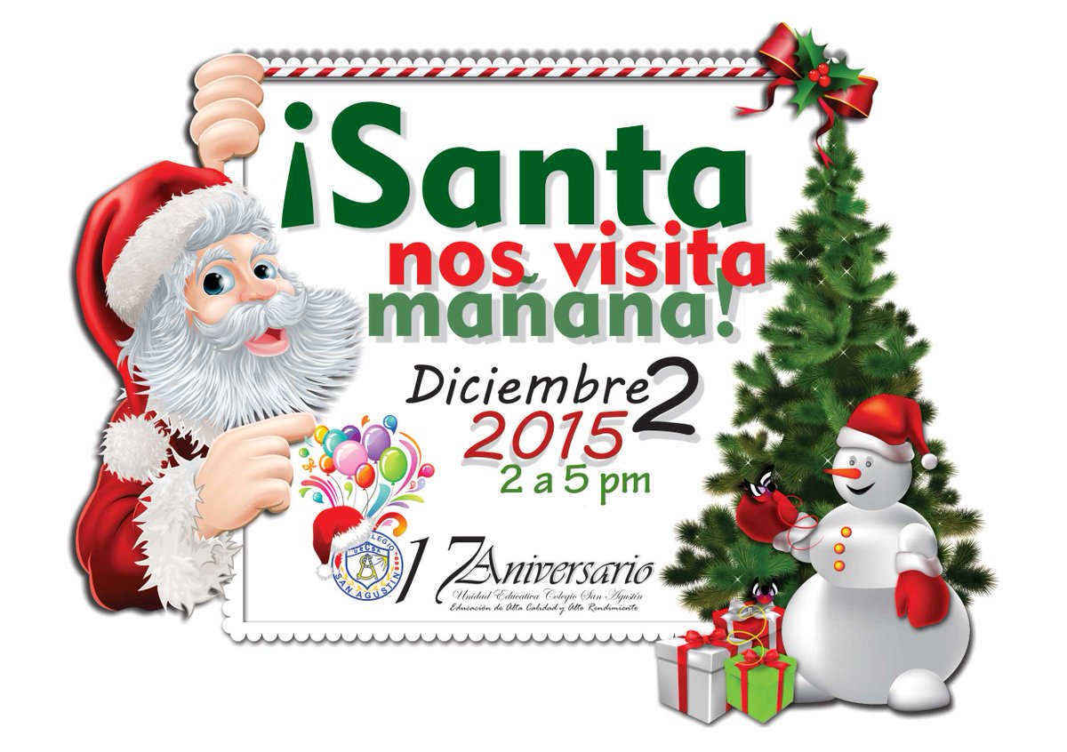 UecsaPzo's tweet photo. #Mañana sólo recibiremos a "Santa" a partir de las 2 pm https://t.co/nmO3z4p1Mu https://t.co/uOgyAFADQi