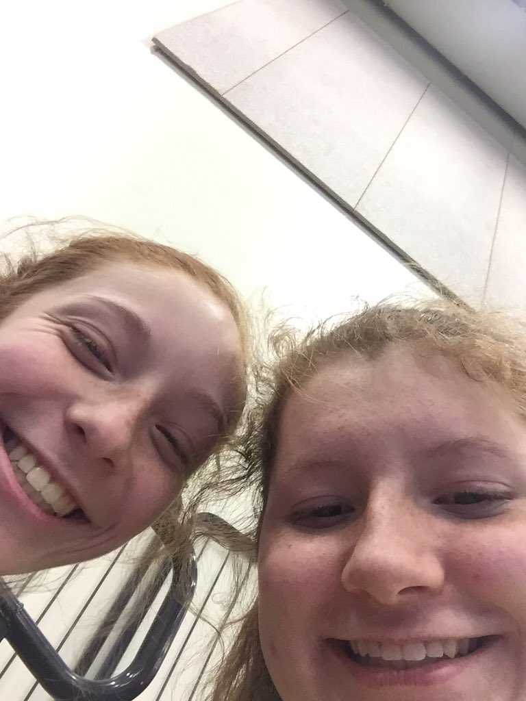 MsKeuth's tweet photo. This is what happens when cheerleaders take secret selfies at practice.... #coachtweets https://t.co/mzCGl63KLZ