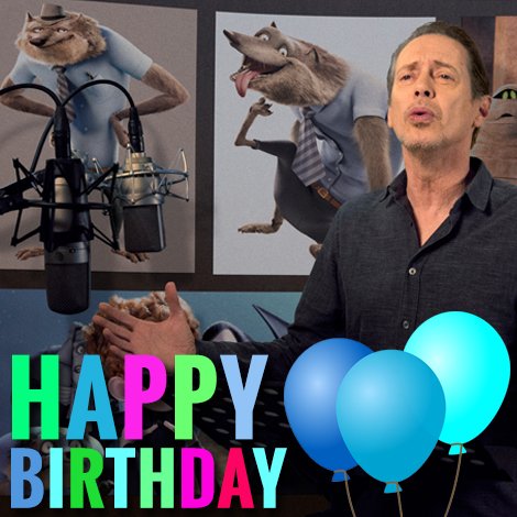 Happy Birthday to werewolf, Steve Buscemi. Time to paw-ty and preorder > 