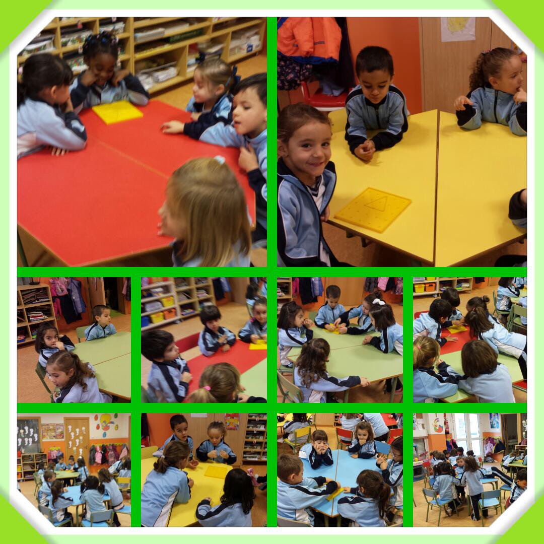 nscarmenmo's tweet photo. La clase de 4 años juega con los geoplanos Qué divertido!!! #entusiasmat https://t.co/O2eOJJqaRB