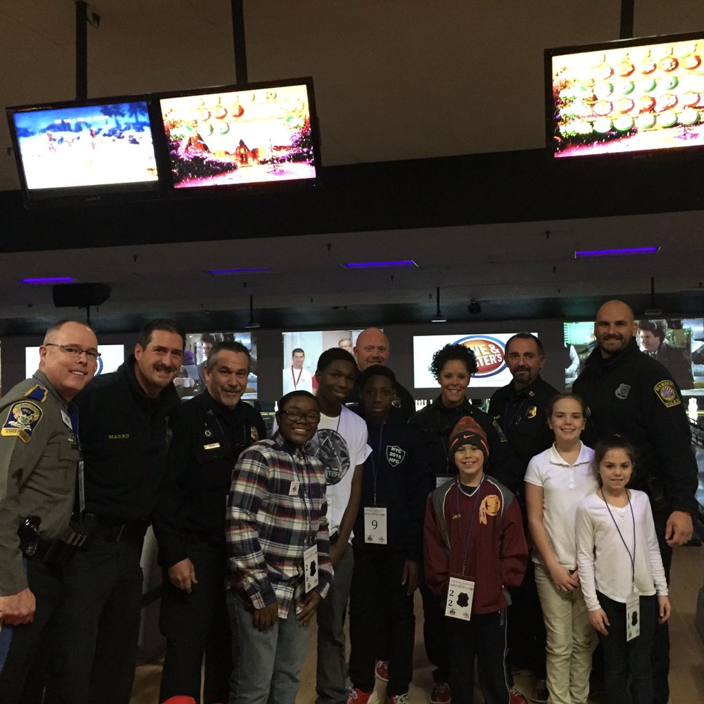 Bowling before heading to Target for #shopwithacop <a href="/theREACHfound/">The REACH Foundation</a>