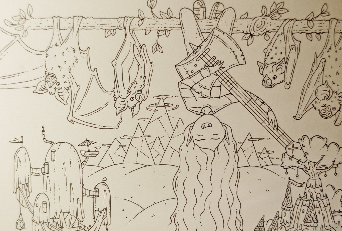 rosemakesart's tweet photo. Using my down time today to draw #VampireQueens because of course! https://t.co/Nj2F53Z2co