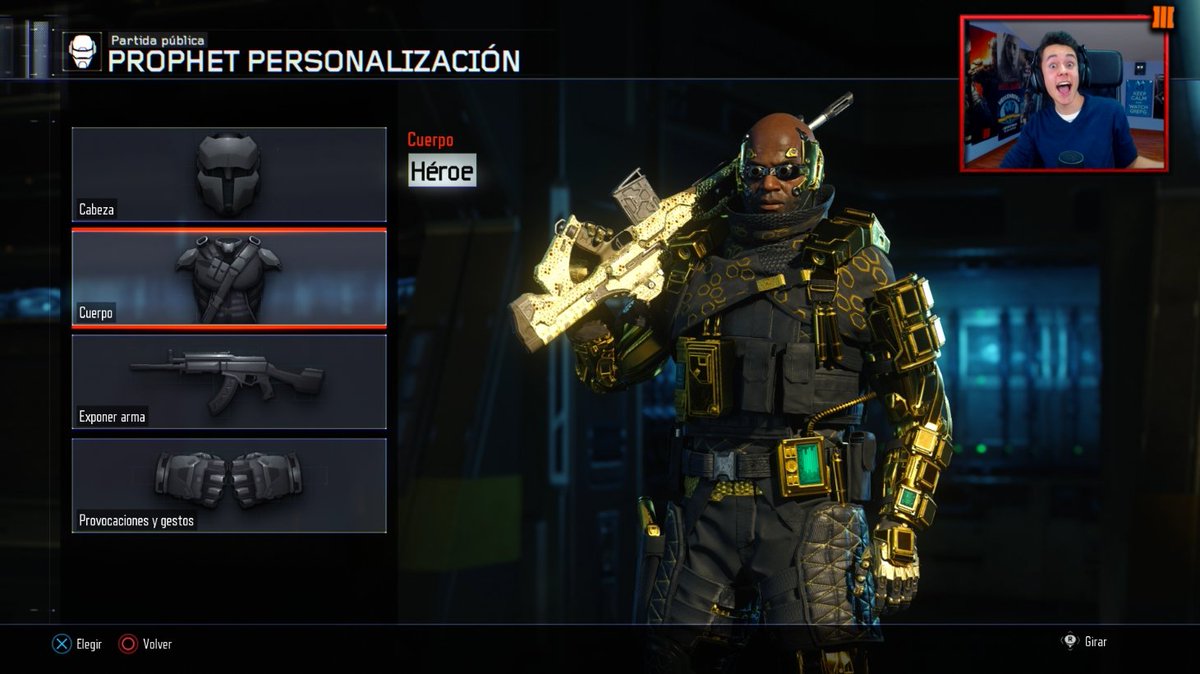TheGrefg's tweet photo. #BlackOps3 "ESPECIALISTA HÉROE PROFHET" DESBLOQUEADO!!! 

12.000 Likes y SERAPH!!
RT! 🔥🙌 https://t.co/tqxEQQfmHC https://t.co/opUUjmkwK4