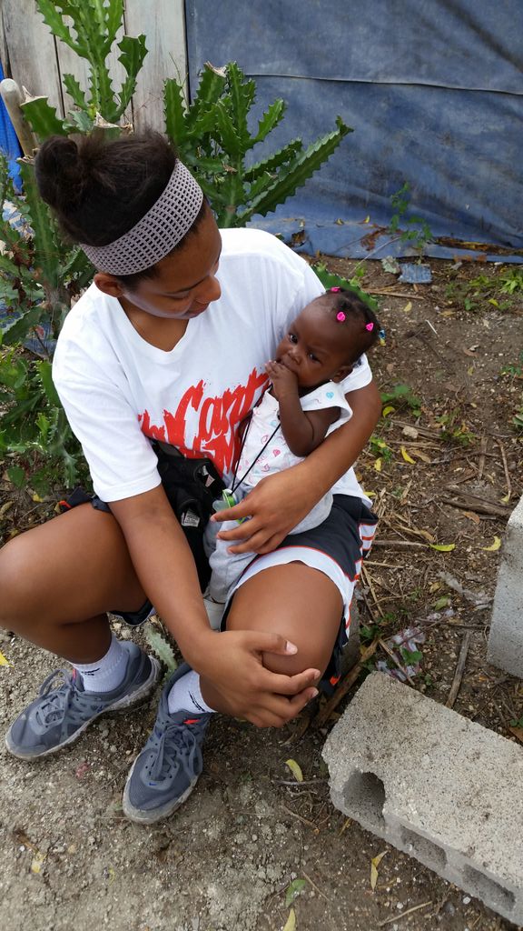 AndrewJJacobson's tweet photo. Madelyn's new 5-month old friend, Shama.  She'll be one of the residents of the house we are building this week. https://t.co/YgZn7C7s0l