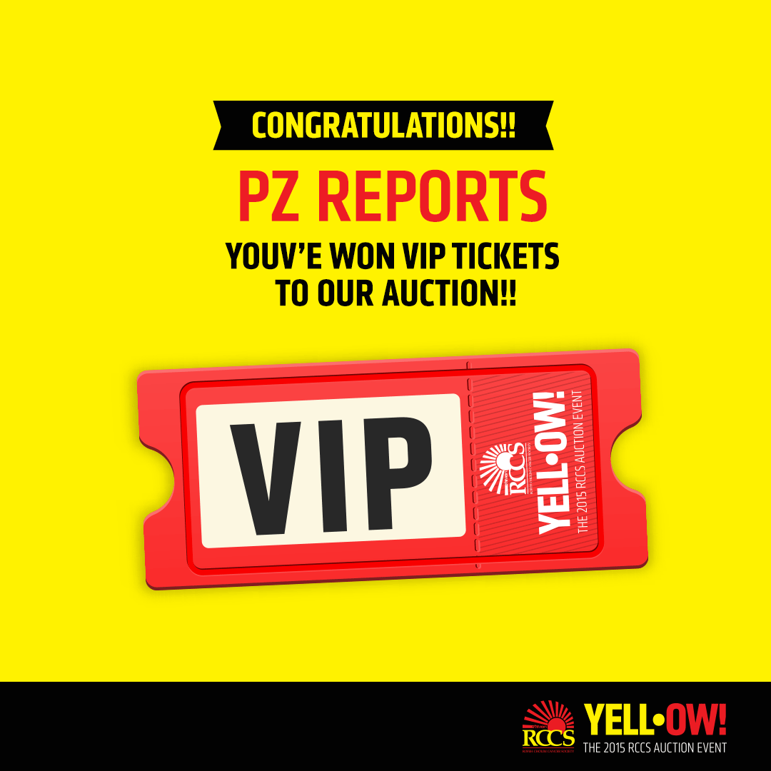 RCCScancer's tweet photo. Congratulations on winning the #JoinTeamYellow giveaway @MrPeeZee! DM us please. https://t.co/xzLr17fUah