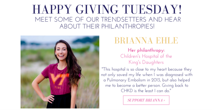 trend_tribe's tweet photo. We're donating 10-20% of sales to our Trendsetters philanthropy of choice. Go to @trend_tribe on FB to contribute! https://t.co/UjpJOo94LO