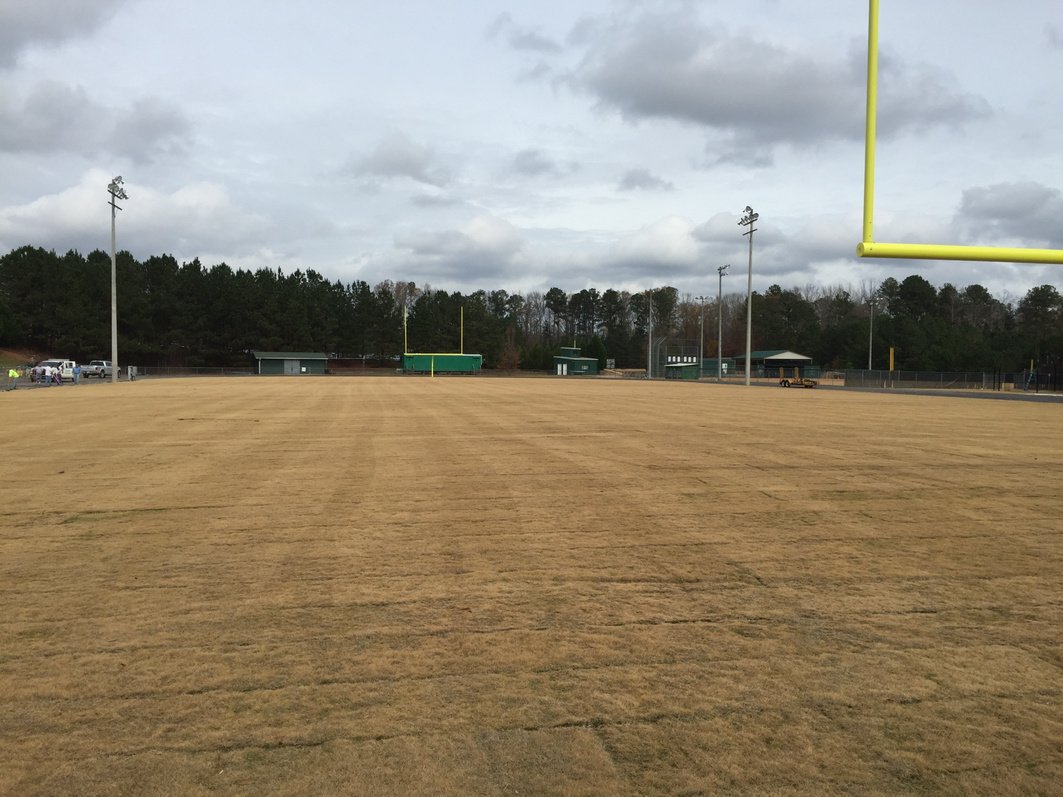 STCFieldBuilder's tweet photo. Eastside HS Track & Field renovations close to complete. Ready for an ST-50 track surface. #QualityFields https://t.co/fmPhwyZDr8