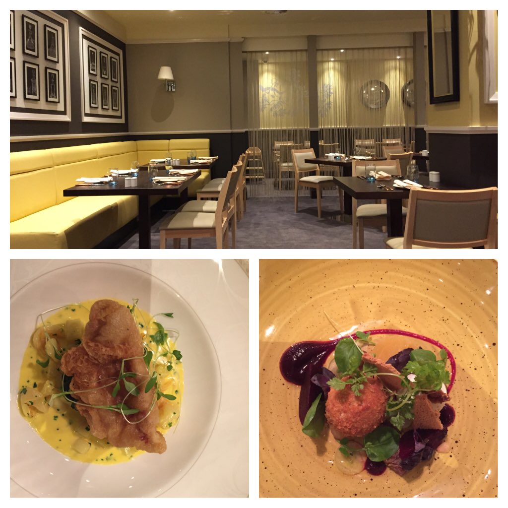 Love @Chef_Waters restaurant in @RW_Birmingham <a href="/azzchef/">Aaron Darnley</a> <a href="/chef_andywaters/">chef_andywaters</a> #goatscheese #scallops #beetroot 🍴😋