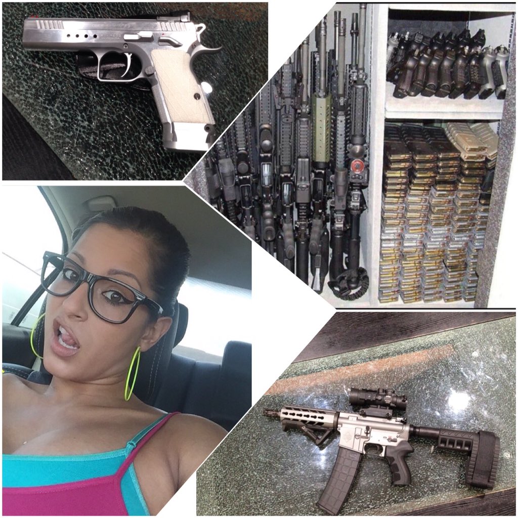 BttSinister's tweet photo. Taking our gurl @SpicyJEntertain to the range to fire up some guns and some guys soon she walks in.
A$$ power!!! https://t.co/R9hAgY2P9D