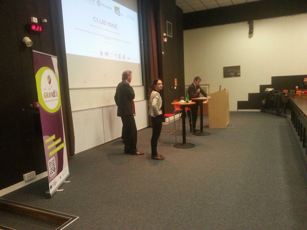 BMorinOfficiel's tweet photo. Introduction de Jean-Michel #Thouvignon @ReseauGRANDDE  pour le lancement du @ClubInne https://t.co/hxFxfstw9g