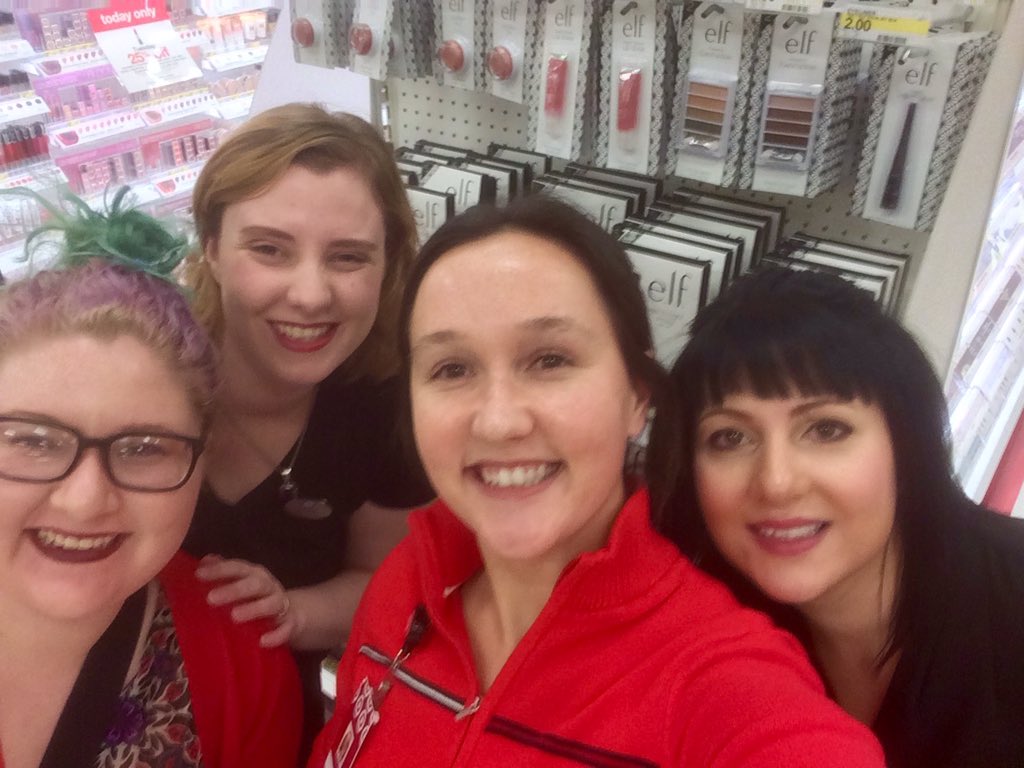 Selfie with the Beauty Queens! 25% off all beauty, today only!! <a href="/TargetStyle/">Target Style</a> <a href="/MurrayWWilliams/">Murray</a> <a href="/ShannonGehrmann/">Shannon Gehrmann</a>