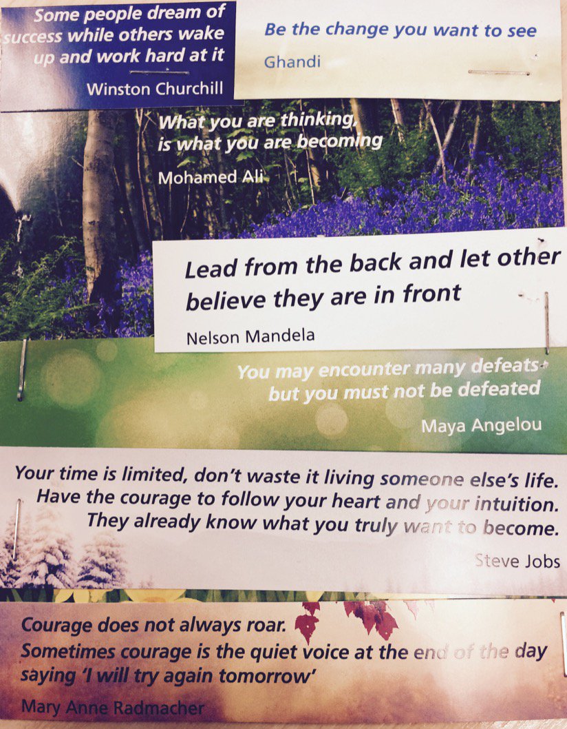 As Dec begins, my fave quotes from this year's desktop calendar courtesy of <a href="/ClareMillsLPT/">ClareMills</a> and <a href="/LPTnhs/">Leicestershire Partnership NHS Trust</a>