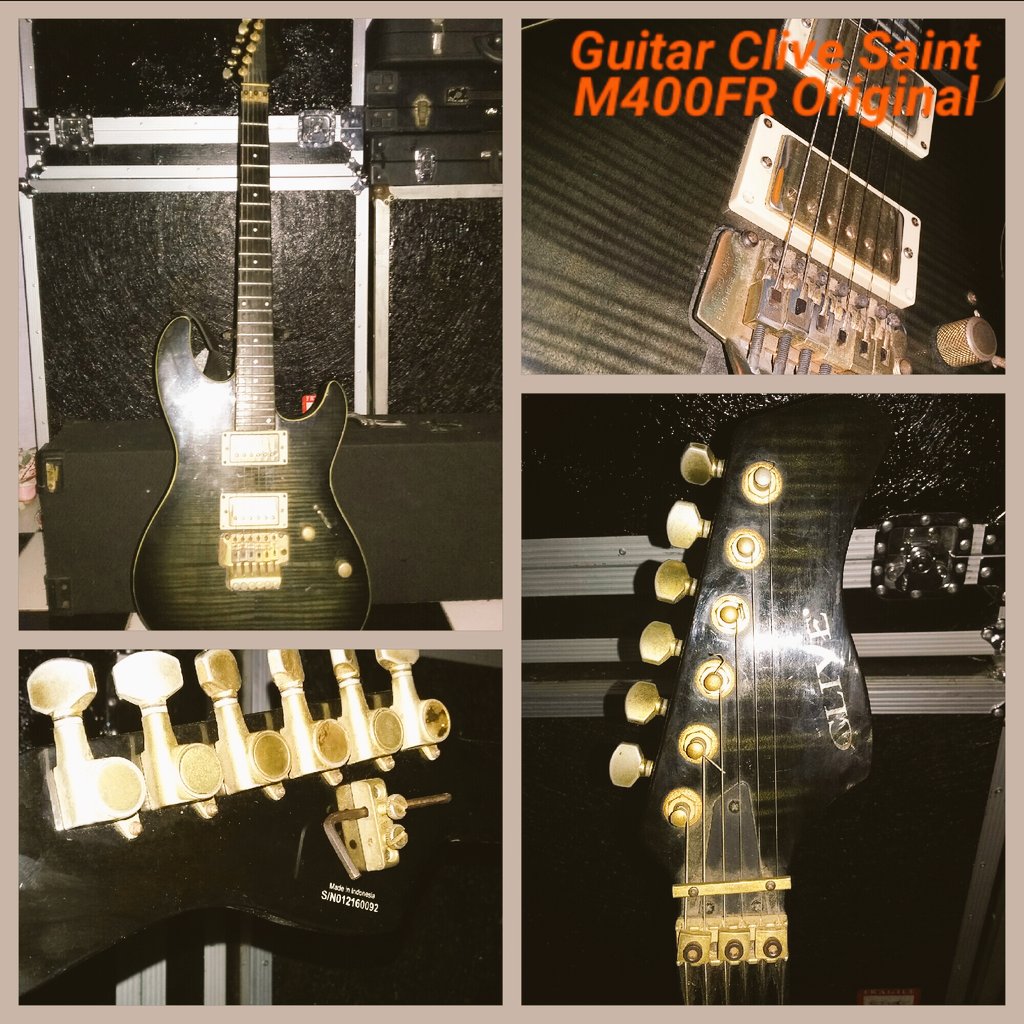 RiskyBloenk's tweet photo. @IGC_indonesian Dijual #CliveGuitar M400FR-Original,made in indonesia,seri S/N 01216009,Rp 1jt nego ☎0818584544 https://t.co/DUthMYdREE