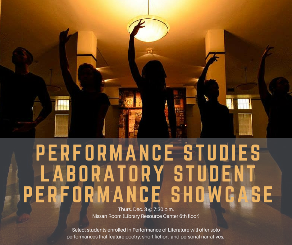 XULA_Fan's tweet photo. Join @XULACommStudies for the final Performance Studies Lab event of the semester on Thursday! https://t.co/eErHNkzFDp