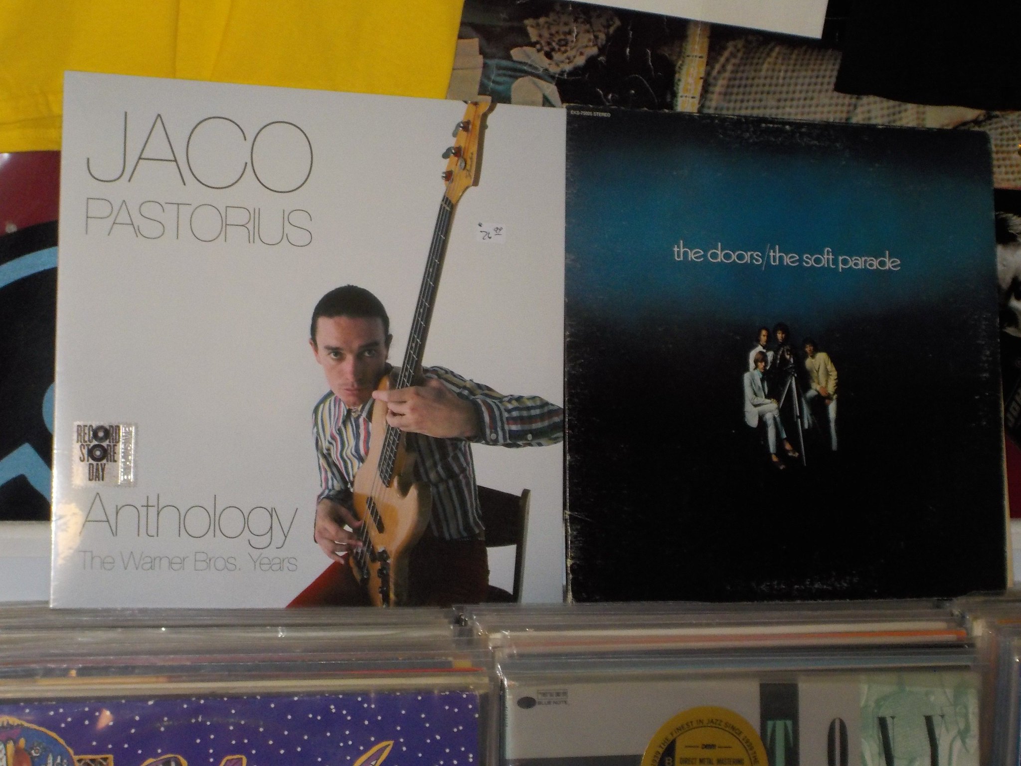 Happy Birthday to the late Jaco Pastorius and John Densmore of the Doors 