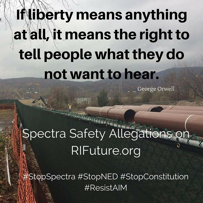 ECHOActionTeam's tweet photo. #StopSpectra #StopNED #StopConstitution #StopAIM #StopPennEast We're done with the damn pipeline pushers! https://t.co/qHFB2HI1iD