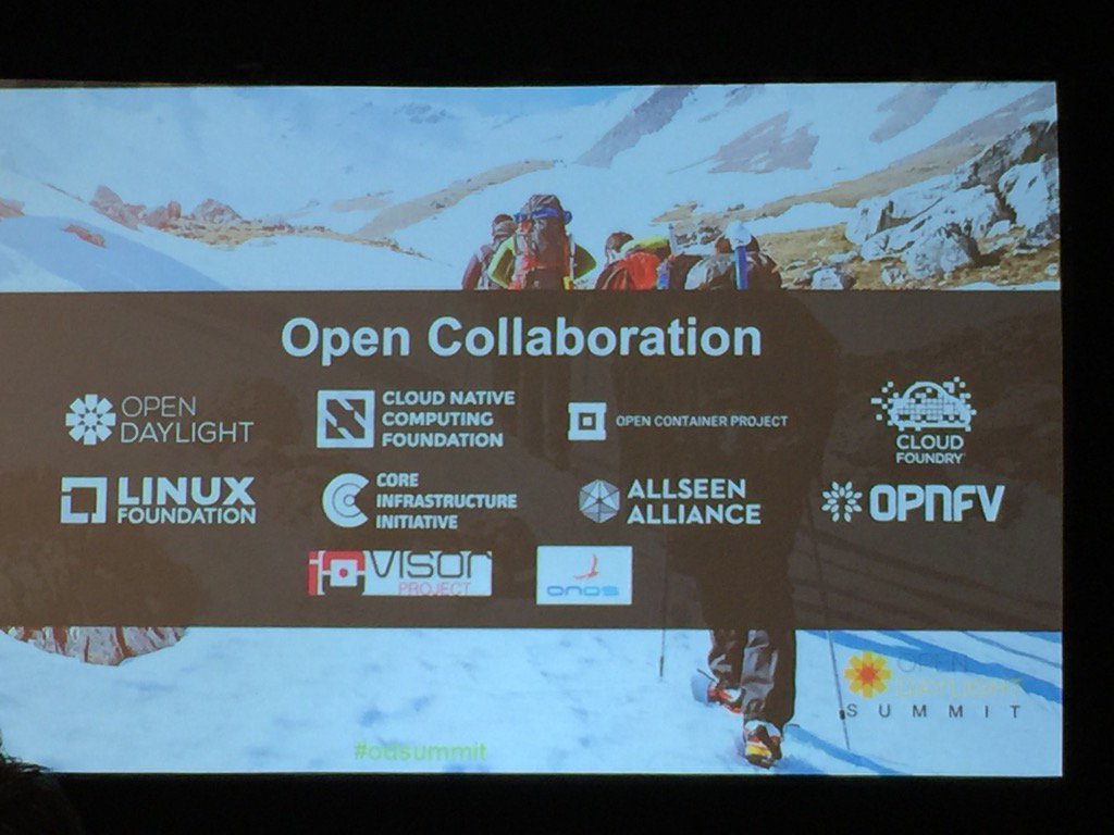 swestlak's tweet photo. Balancing Innovation and Standardization #odsummit @SDNCentral https://t.co/ZndhZYrlL8