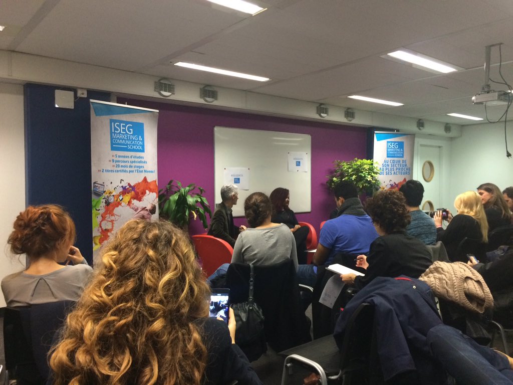 IBRAHIMSandra2's tweet photo. "L'impact de la data sur le marketing" #lecolequinedortjamais #isegdata #isegtoulouse https://t.co/VqtVMExk6c