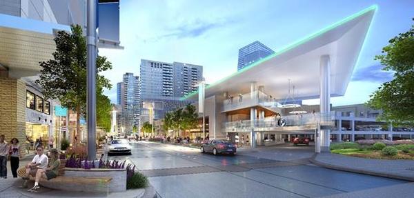 New parking garage, retail get underway as part of major <a href="/victorydallas/">Victory Park</a> redo bizj.us/1kd0k8