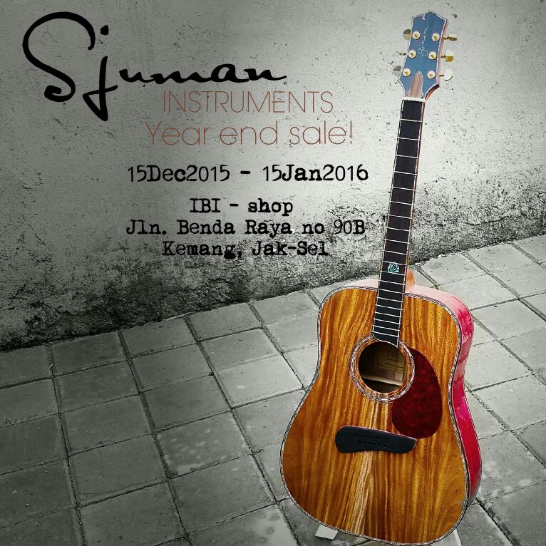 Year end sale ! 2015