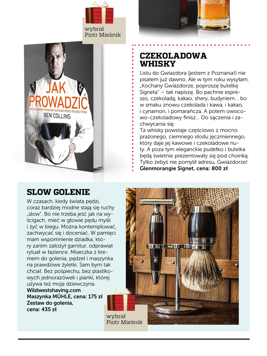 WildWestShaving's tweet photo. Brak koncepcji na #prezent? Polecamy grudniowy magazyn Logo. Nie ukrywając z naszym niewielkim udziałem 😉 #zakupy https://t.co/EXF5LNDidQ