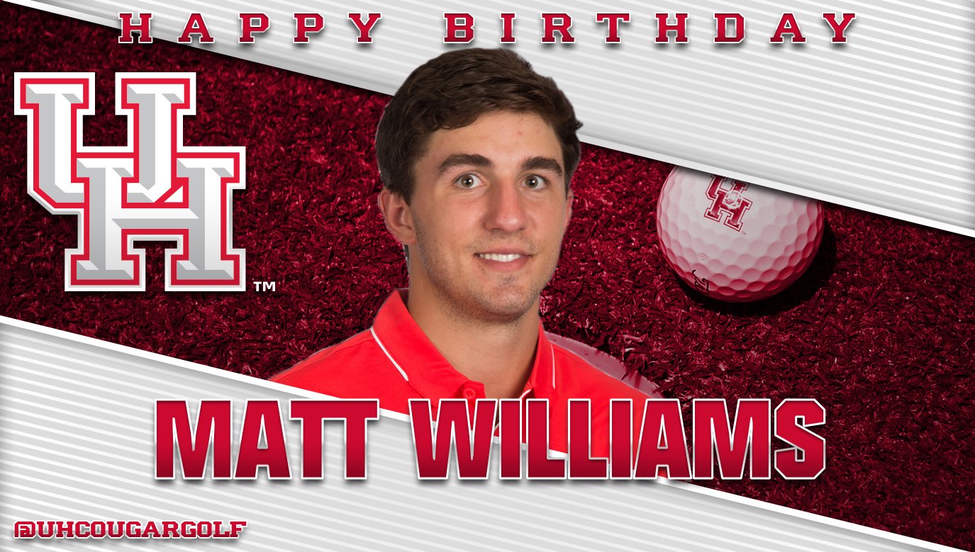 JOIN US as we wish HAPPY BIRTHDAY to Matt Williams!  