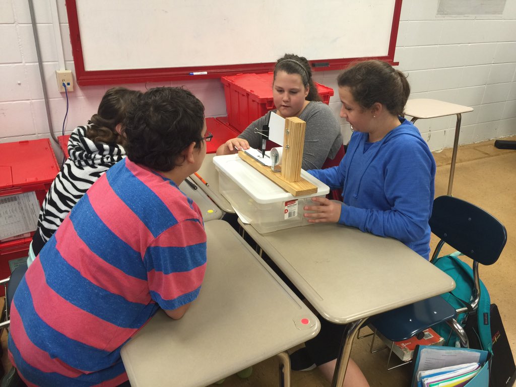 MrsTamaraHolt6's tweet photo. 6th grade seismologists! @LCSforKids #LCSforKids #EHSRedDevils @ElkmontHS https://t.co/KbWbNqbMEz