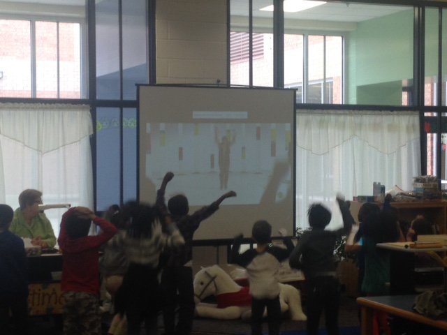 erobitzsch's tweet photo. Even in Library, chances to move! #R2bridgingthegap @BCETeam121 #movementinlearning @tpingle https://t.co/OcgvWQbQnS