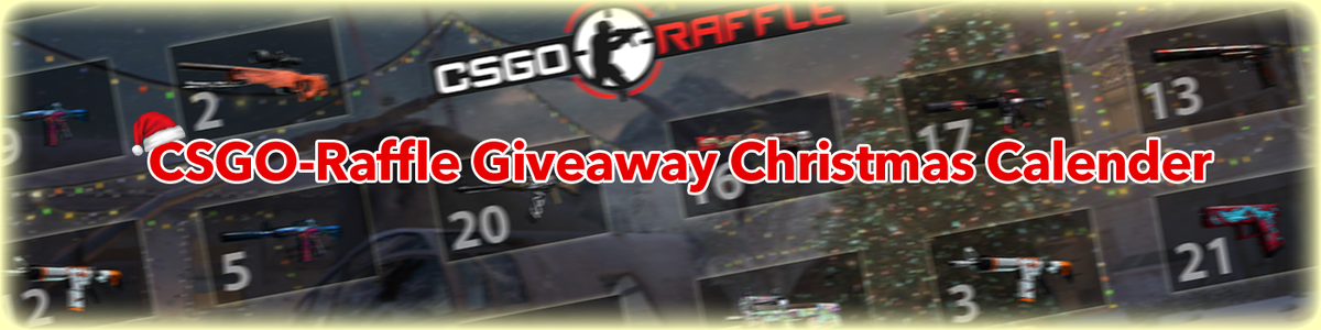 CSGO_Raffler's tweet photo. We are hosting a huge Giveaway Christmas Calender this month, Follow+RT to enter!
More info: https://t.co/y0CjRh9ppD https://t.co/j0NF5LDcLX