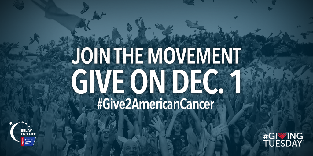 RelayForLife's tweet photo. #Give2AmericanCancer today and join the movement to help save lives. Donate now: https://t.co/58QzyKpaHk https://t.co/TiYC7ydOJS