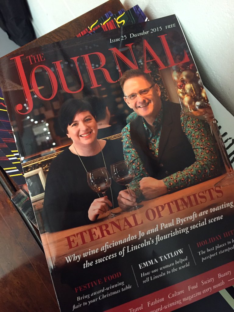 WaiteEdward's tweet photo. Nice to see a pair of familiar faces on the front of The Journal. If you haven't yet been to @optimistwinebar yet GO https://t.co/DlTY0Rbi1E