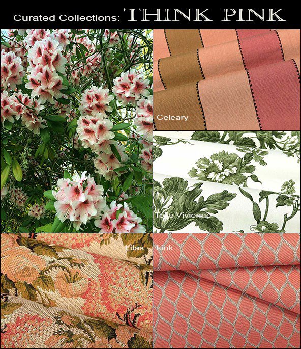Our Think Pink #Upholstery Collection adds a playful, feminine element to interior designs ow.ly/VldOG