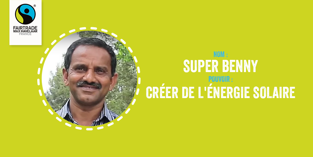 MaxHavelaarFr's tweet photo. Dans la vraie vie il est producteur d'épices en Inde.. mais il est aussi Super Benny! https://t.co/nuVksppAEN #COP21 https://t.co/A5BjFBiSPl