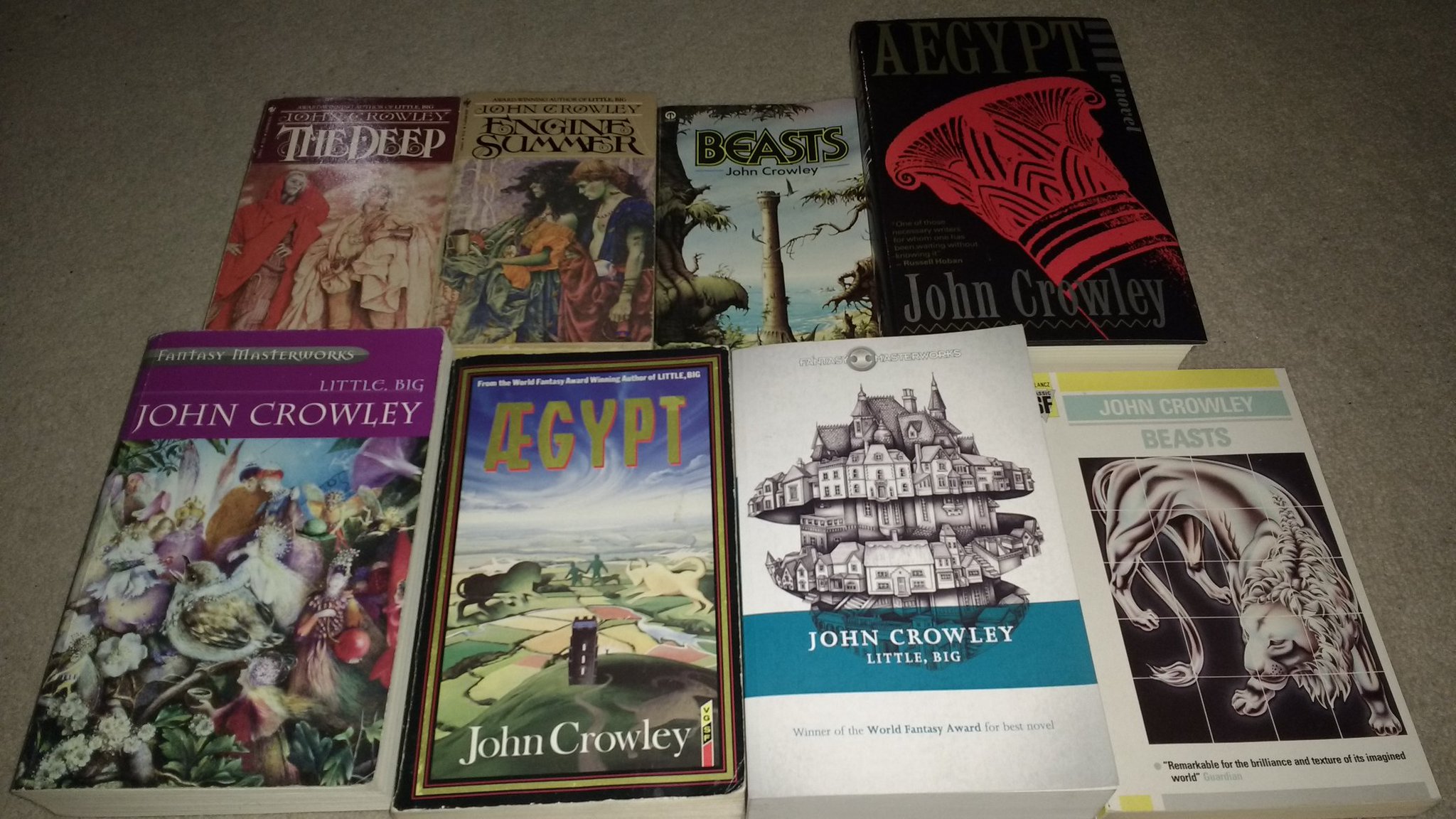 Happy 73rd birthday John Crowley, one of the finest writers of the English language. Little, Big and Engine Summer! 