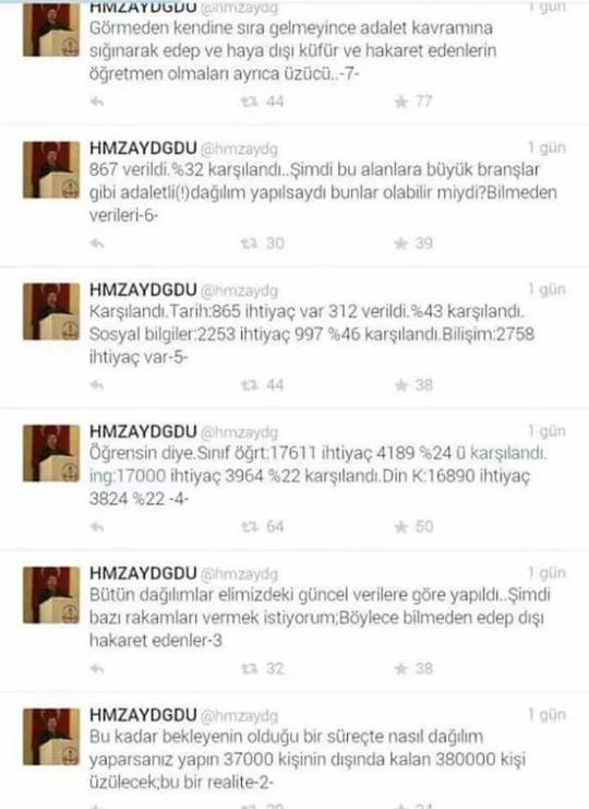 Bu kez sınıf öğretmeninin %45 ihtiyacı karşılansın.
SınıfÖğretmensiz OkulKalmasın
@hmzaydg <a href="/Yusuf__Tekin/">Yusuf Tekin</a> <a href="/akerimtas/">Abdulkerim Taş</a>