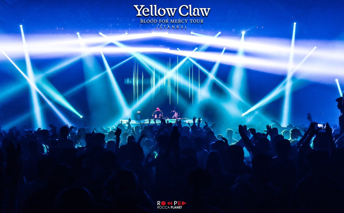 VPentertainment's tweet photo. İşte muhteşem etkinliğin ilk kareleri! #YellowClawIstanbul #YMFC #BloodForMercy #BFMTour

🚩 https://t.co/DMjt97f7YK https://t.co/LYBzQ0572e