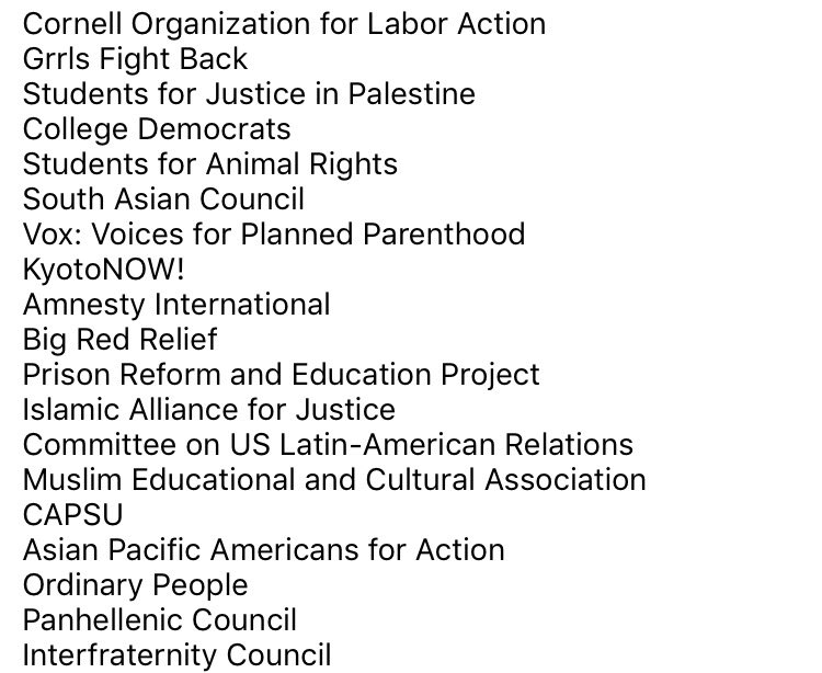 COLA_ACTION's tweet photo. Here is a list of student organizations that have signed onto the Coalition Against Gulf Exploitation (CAGE) https://t.co/TiQjcGI3OX