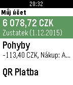 matopeto's tweet photo. I v hodinkovej bankovej appke @QRPlatba proste musi byt :) https://t.co/emXbIX2SWQ