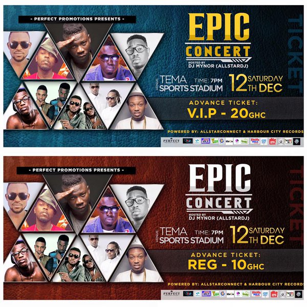 reaalpee's tweet photo. Grab Urs Now!!! Advance tickets for #DjMyNorEpicConcert are out selling inside at Tema #ShellShop com.1.7.11. https://t.co/DLzOaQbNUX