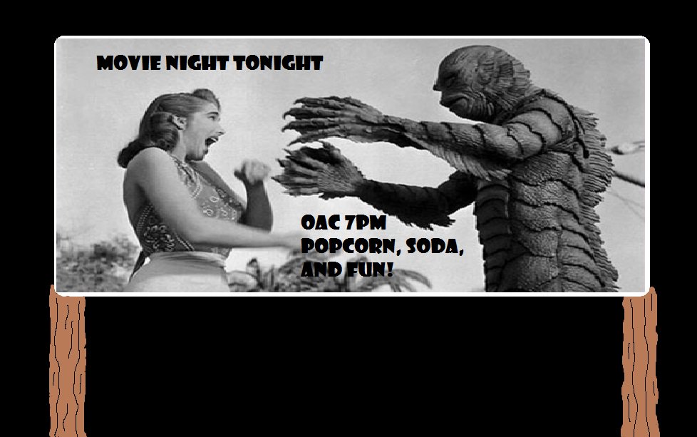 OutdoorUNA's tweet photo. Movie Night Tonight at the OAC! 7-9pm Join us for a fun filled evening with great cinema and great friends! https://t.co/TgGcReKxc6